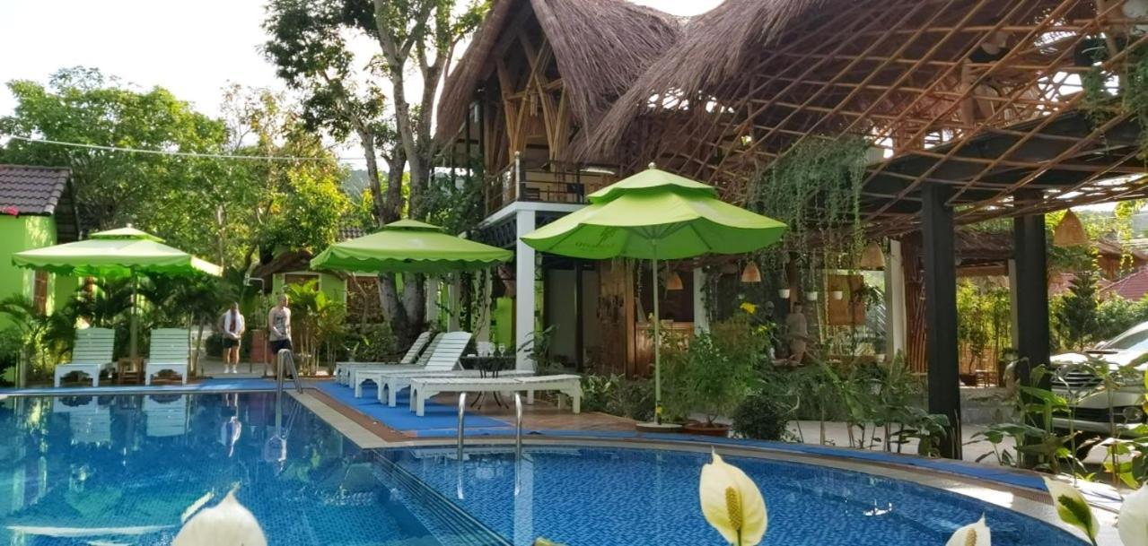 Bamboo Resort Duong Dong Exterior foto