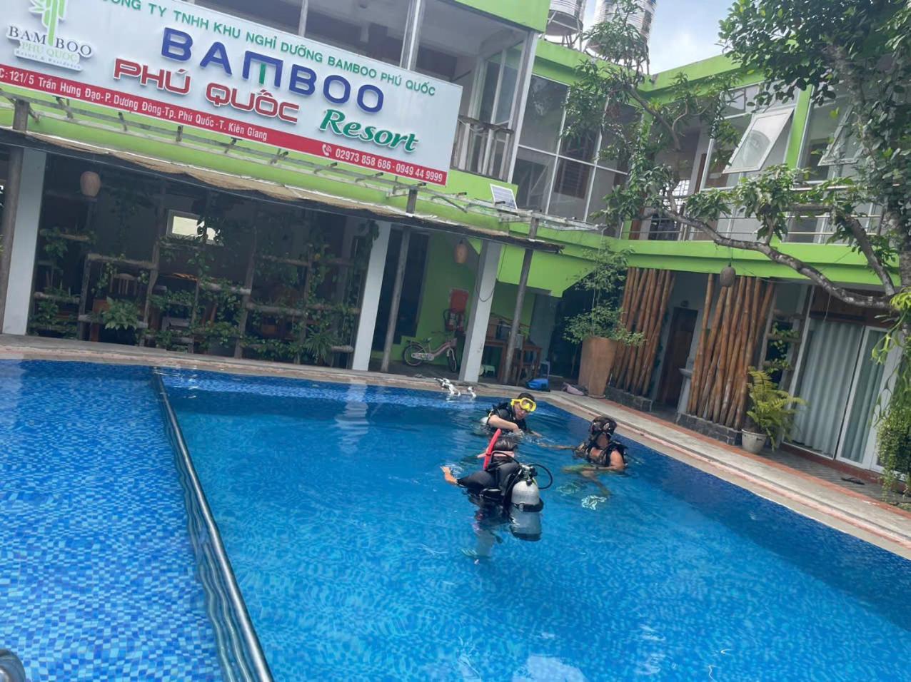 Bamboo Resort Duong Dong Exterior foto