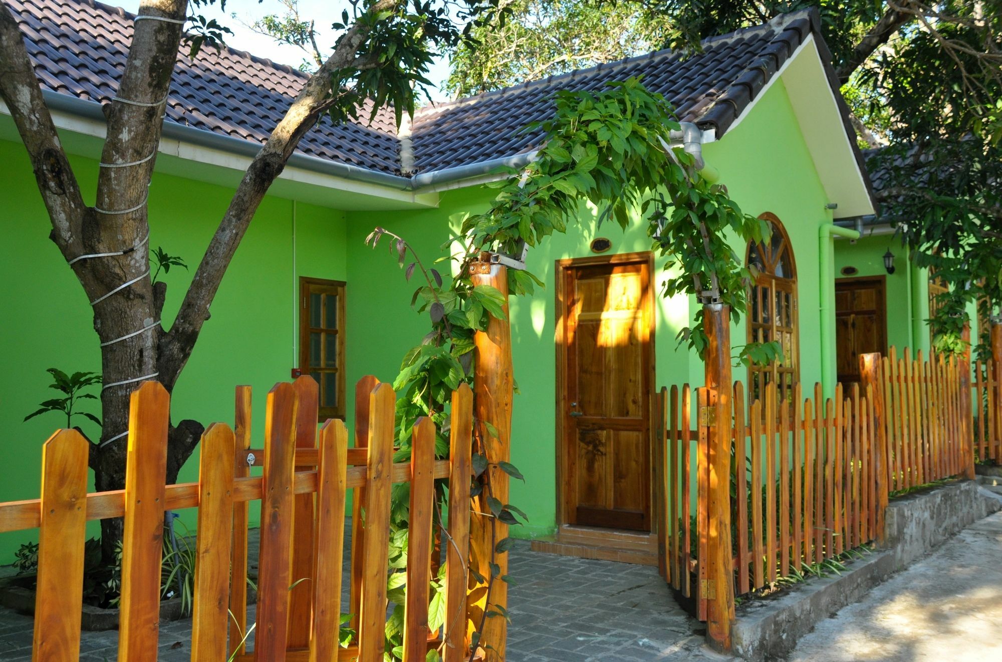 Bamboo Resort Duong Dong Exterior foto