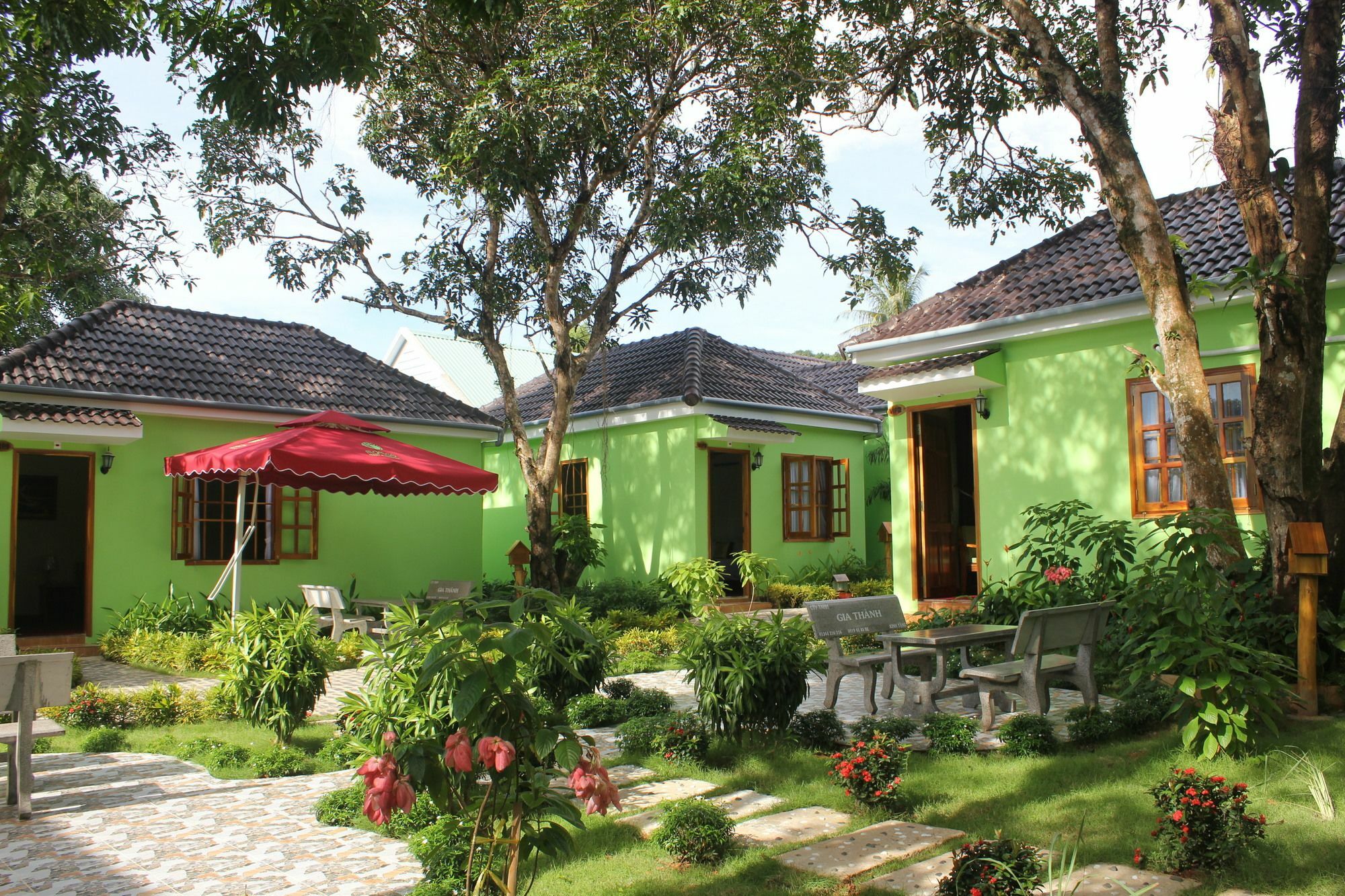 Bamboo Resort Duong Dong Exterior foto