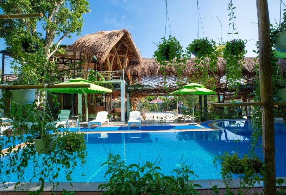 Bamboo Resort Duong Dong Exterior foto